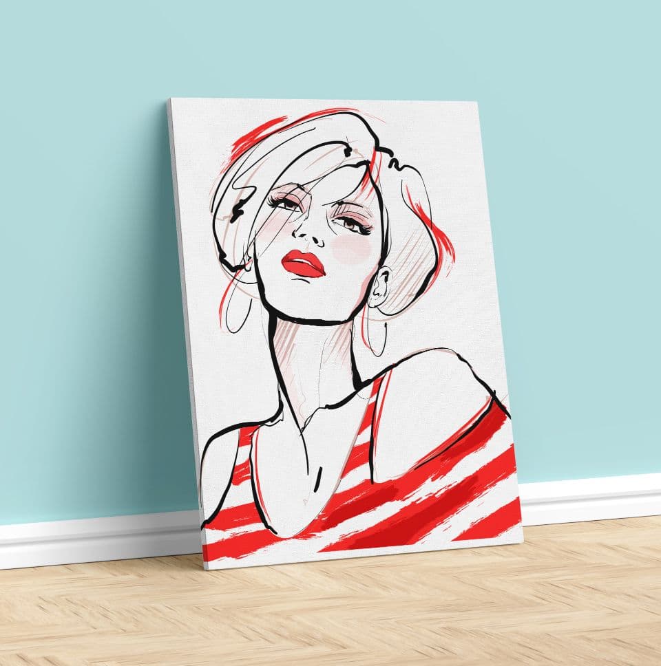 ROSTRO LIENZO 12