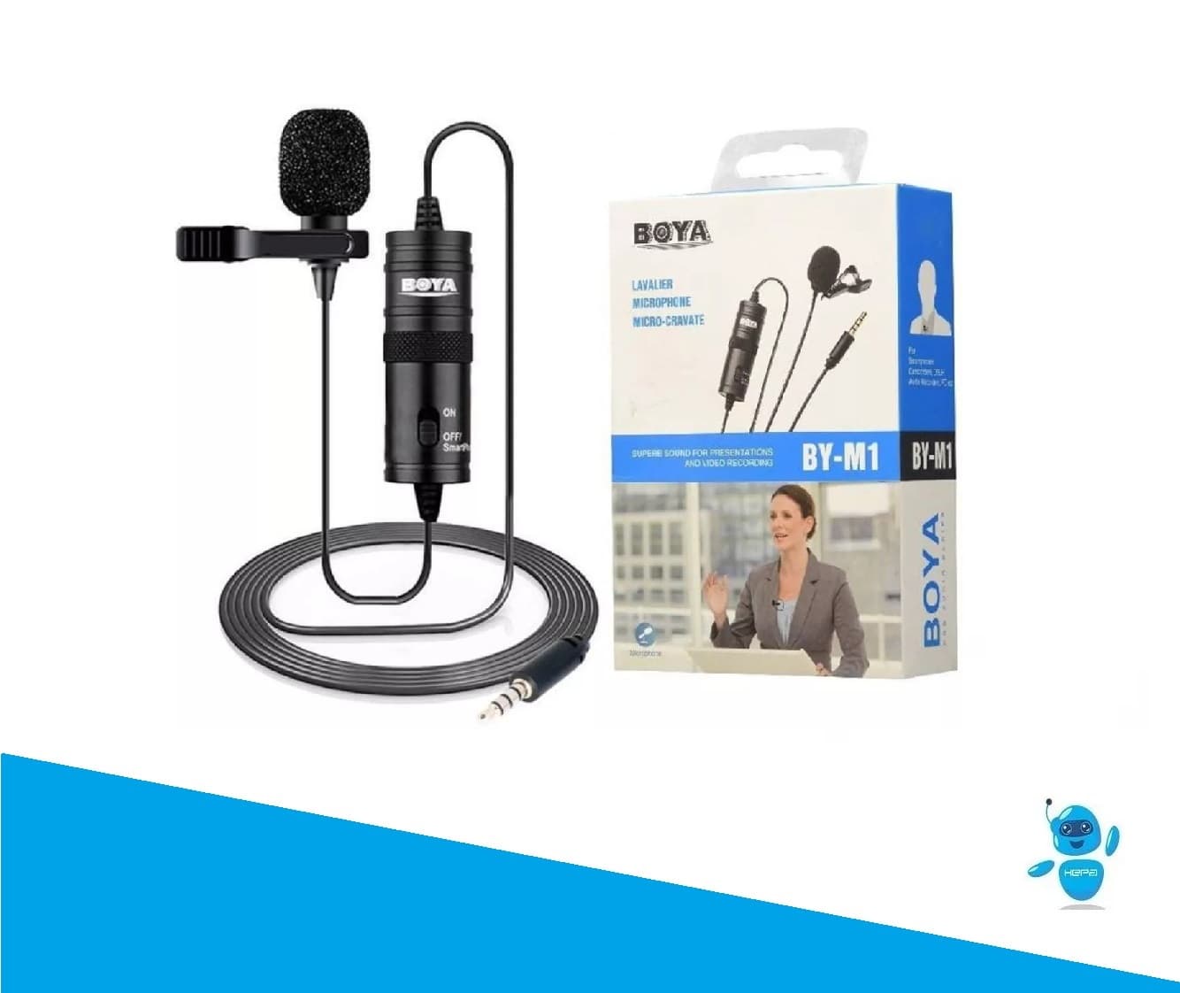Microfono De Solapa Lavalier Boya By-m1