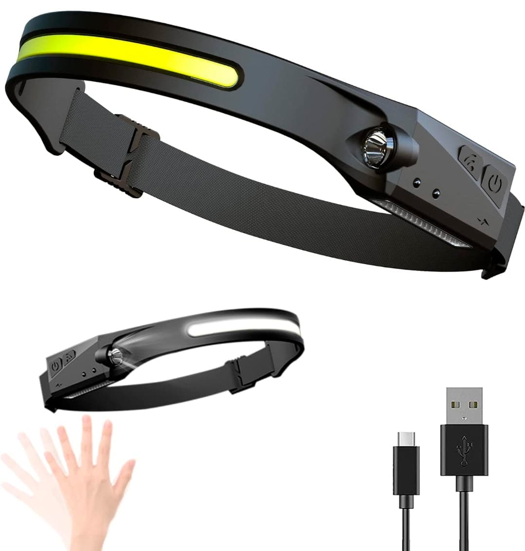 Linterna Frontal Diadema Led