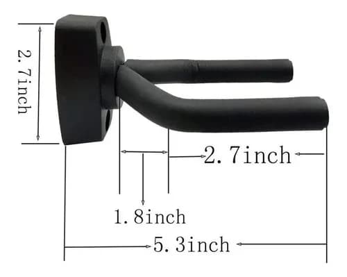 Kit Soporte De Pared Para Guitarra, Bajo
