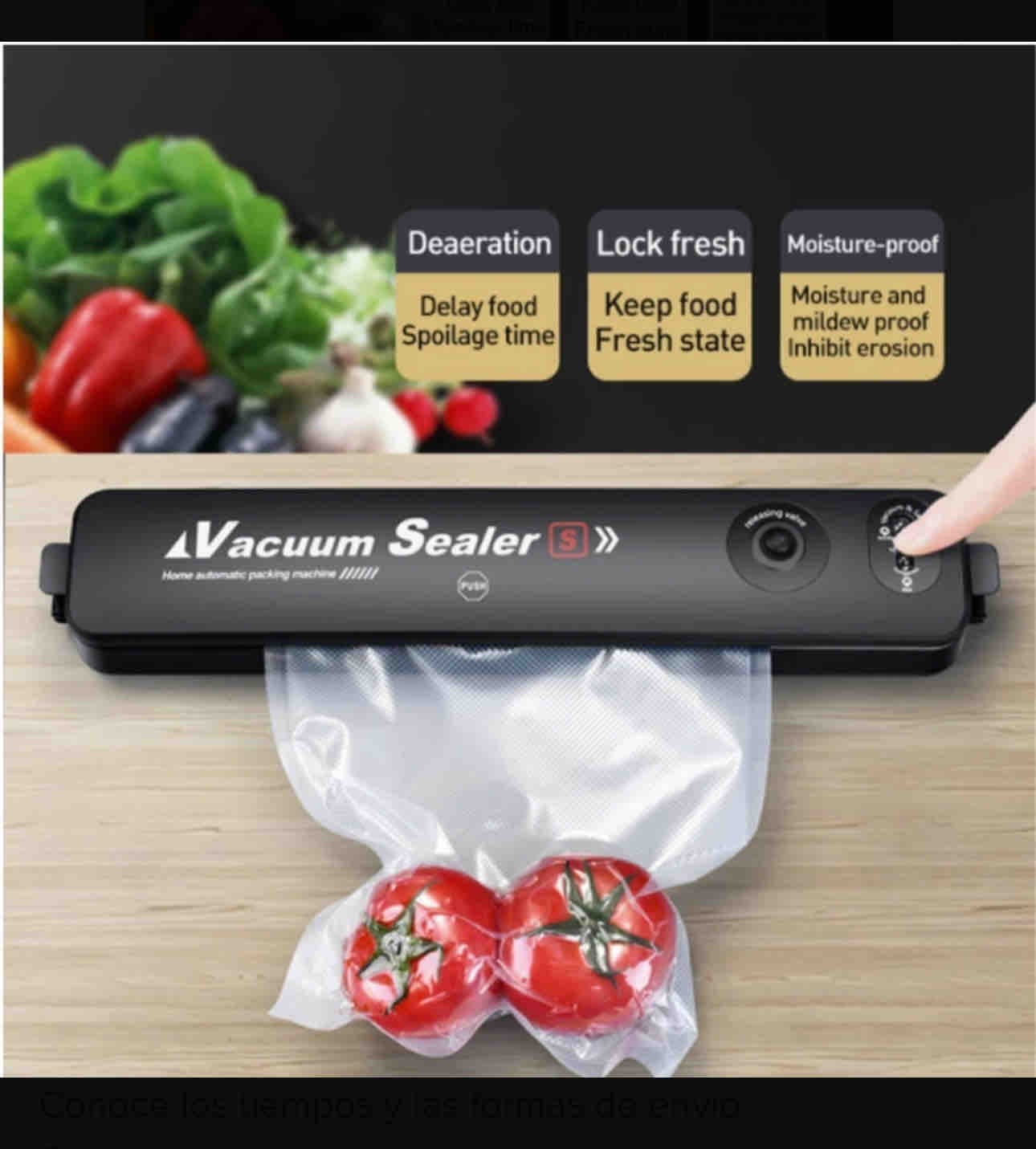 Vacuum sellador de bolsas