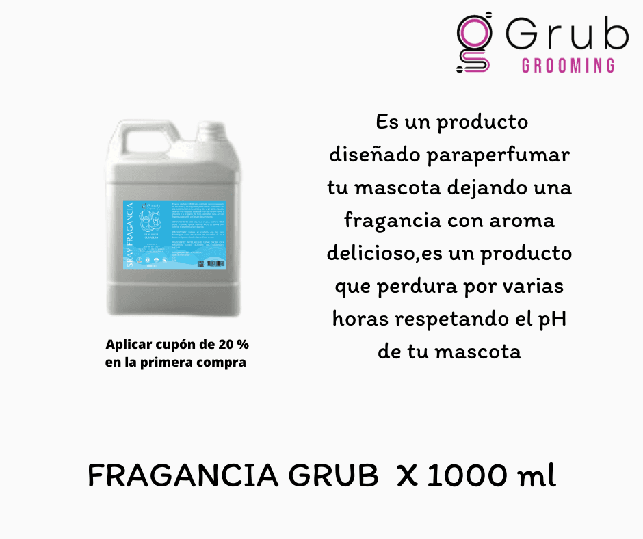 SPRAY FRAGANCIA GRUB  1000 ML INSTITUCIO