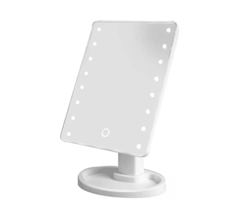 Espejo Cuadrado De Maquillaje Led Mirror