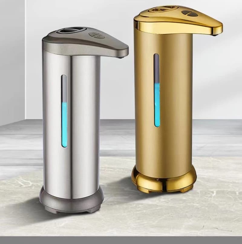 Jabonera automática sensor USB gold