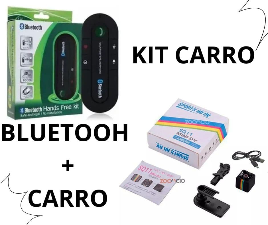 Kit de coche Bluetooth + Camara SQ11
