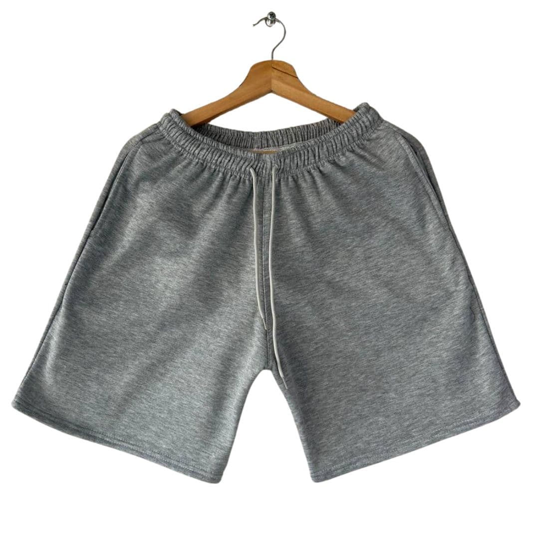 Pantaloneta hombre gris claro m