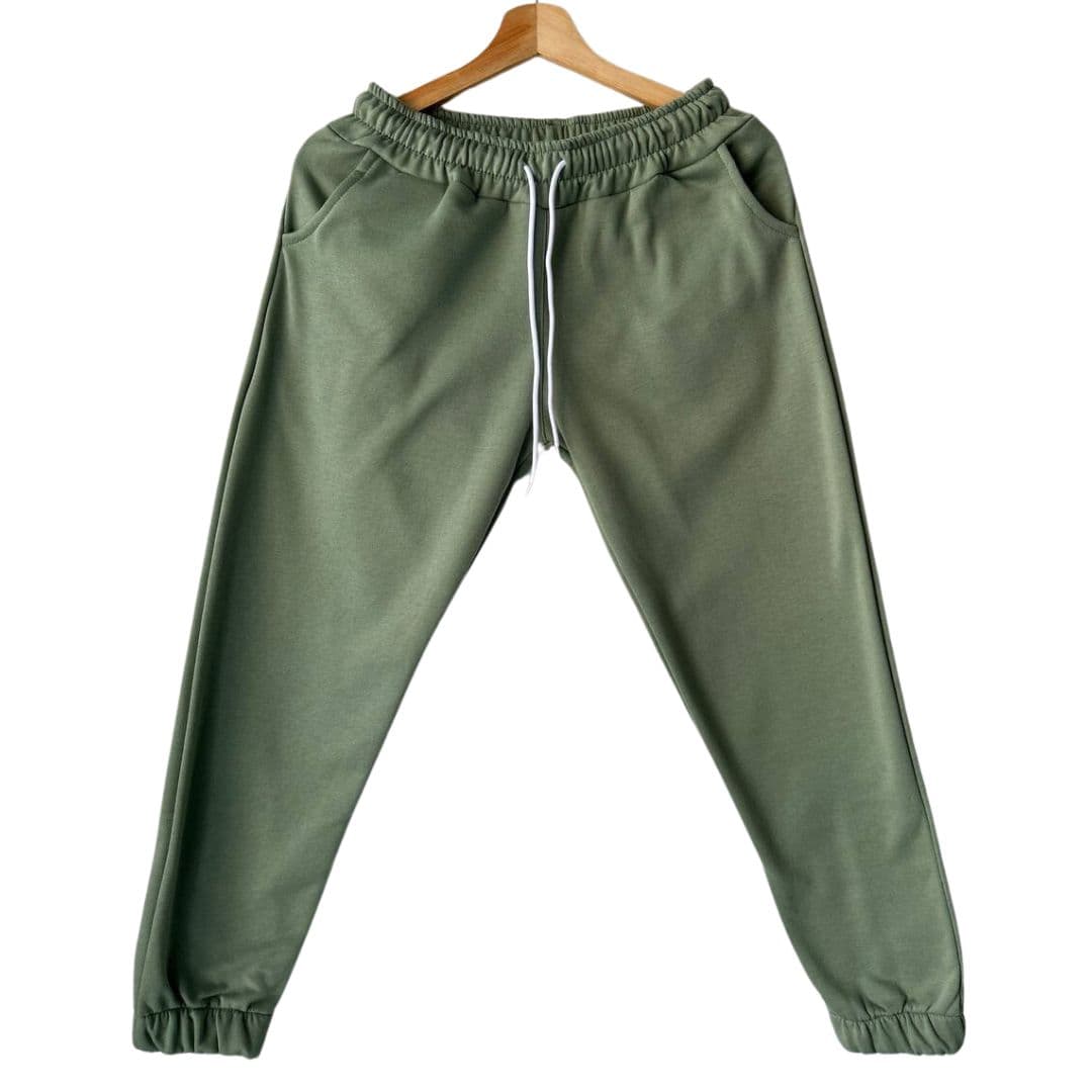 JOGGER NIÑOS VERDE MANZANA 12