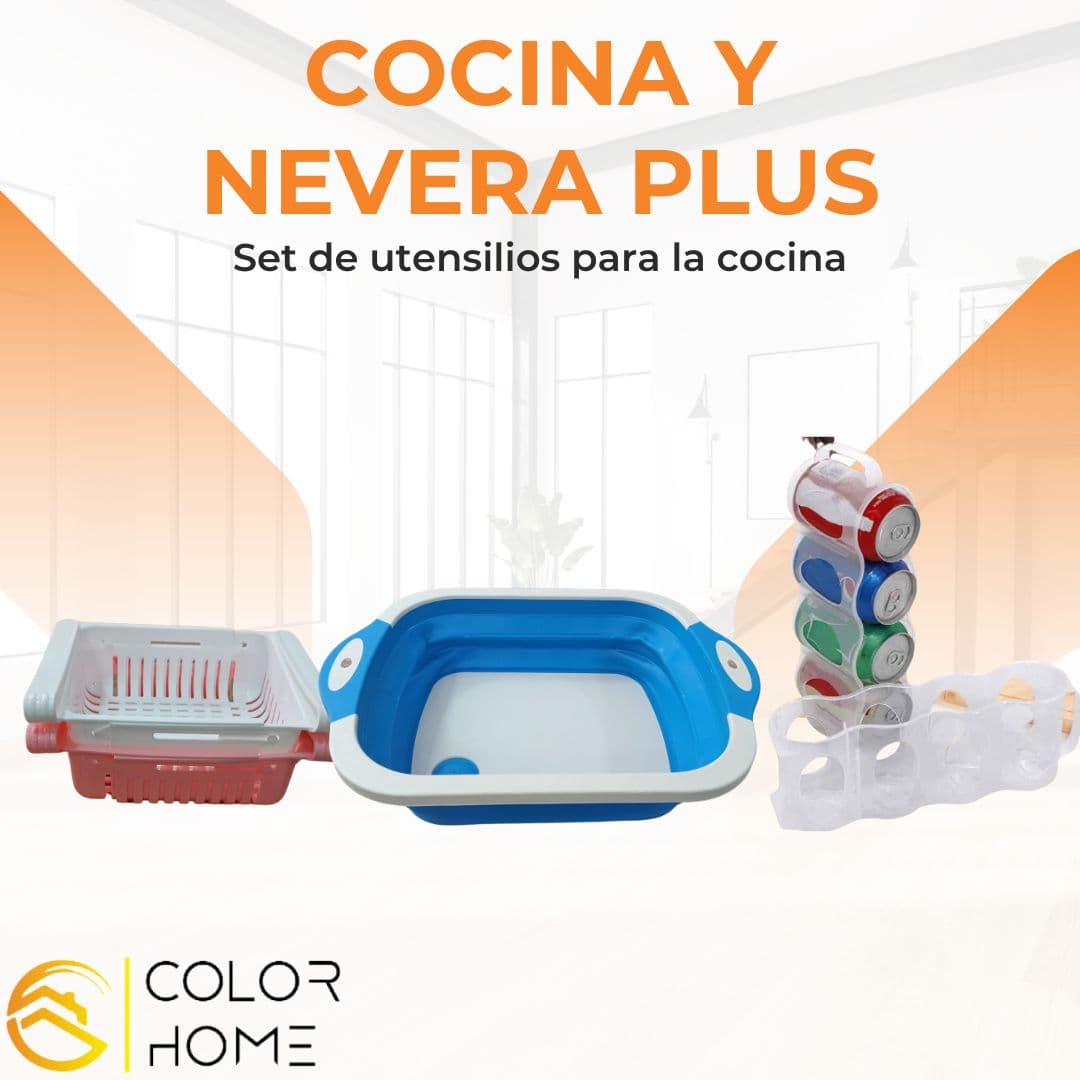 Combo cocina y nevera plus