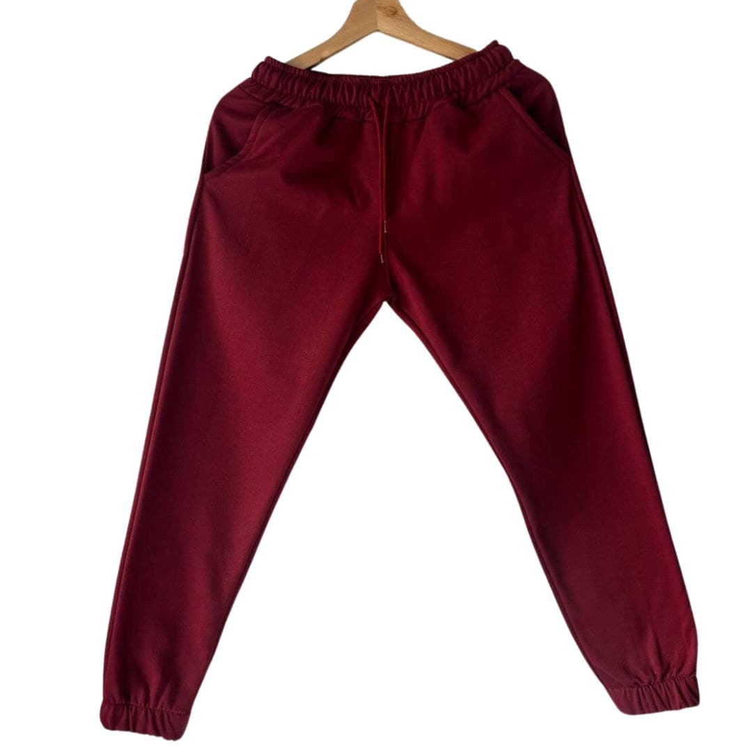 Jogger dama vinotinto m