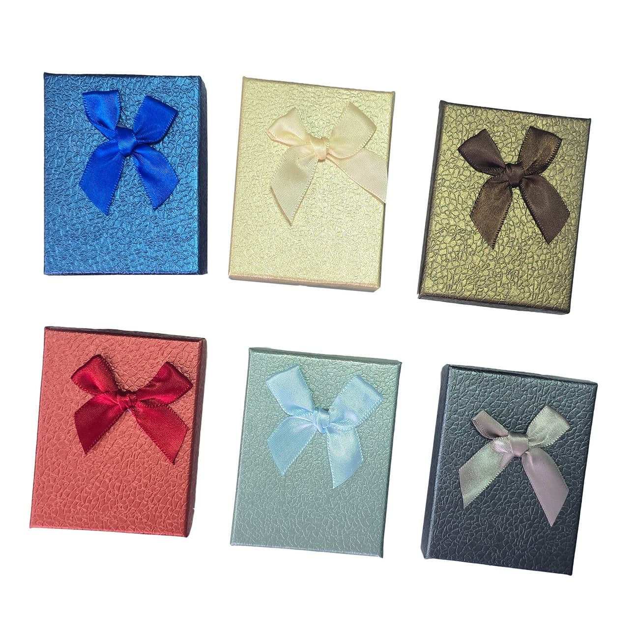 Caja Estuche X6 Collar Aretes Joyas