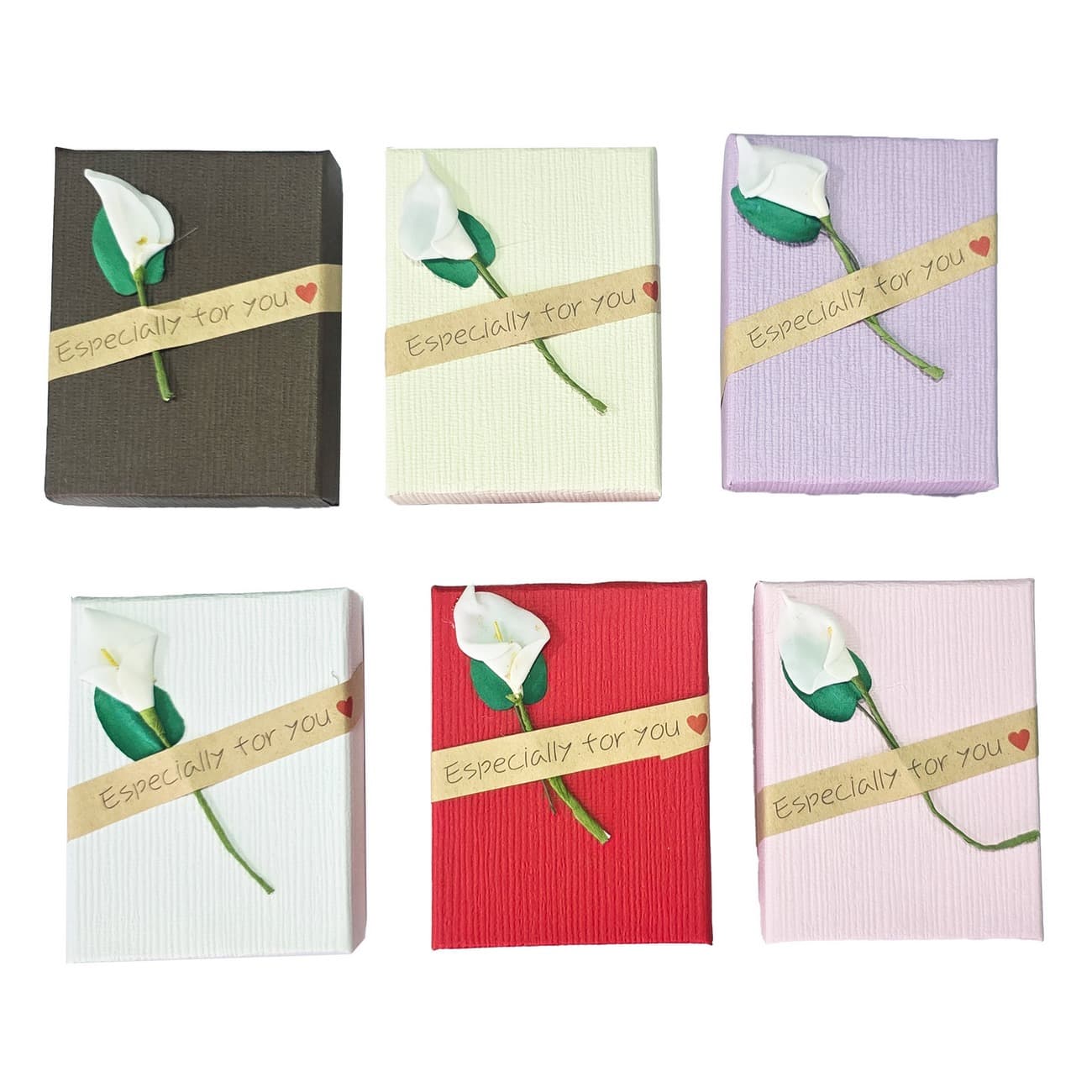 Caja Estuche X12 Collar Aretes Joyas