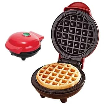 Mini Wafflera Pequeña Electrica