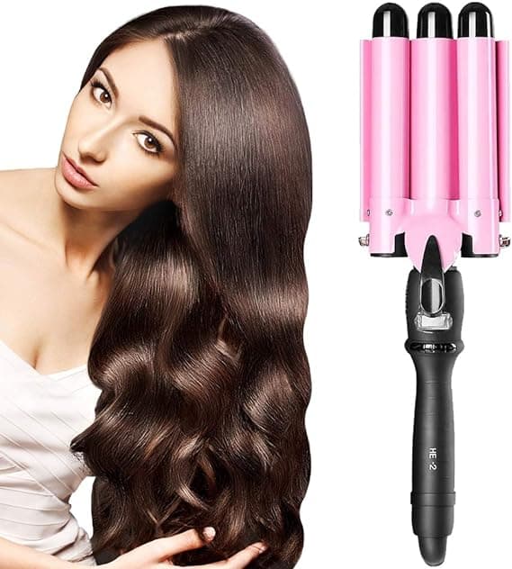 PLANCHA RIZADORA 3 TUBOS MUJER