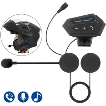 Intercomunicador Bt12 Auriculares Casco