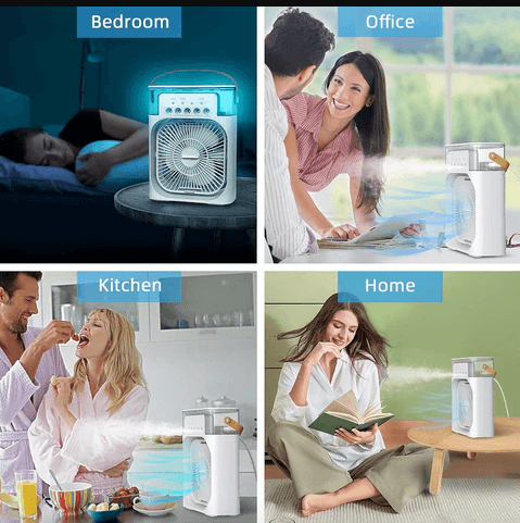 Ventilador Portátil Humidificador