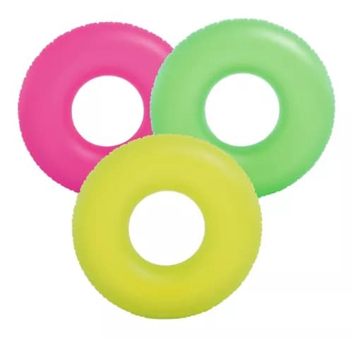 Flotador Llanta Neón Intex 59262 91cm