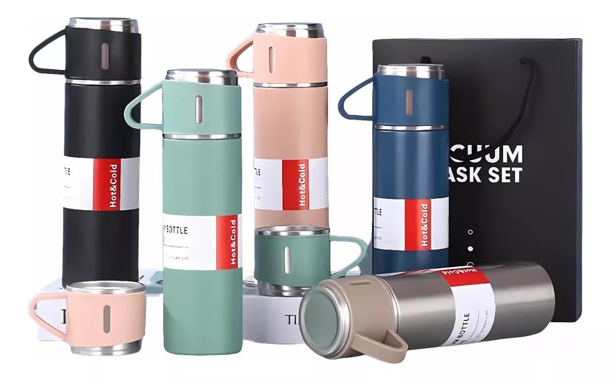 Kit de botellas térmicas para CAMPAR