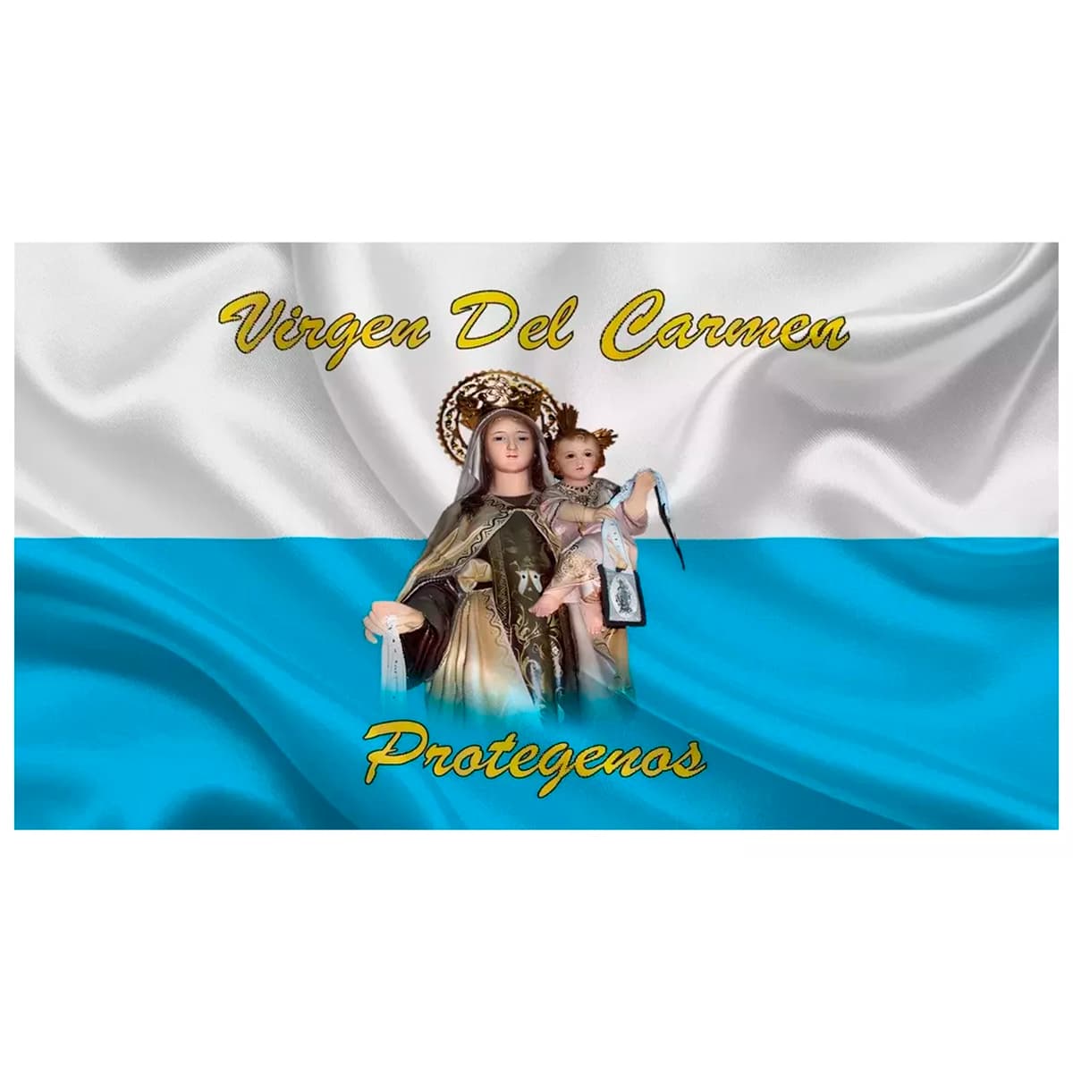 Bandera De La Virgen Del Carmen 150x100c