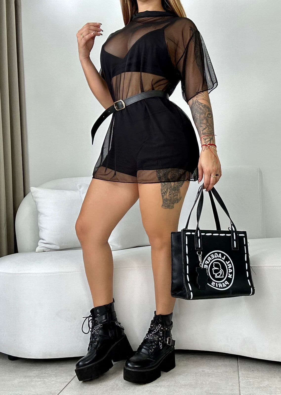 CONJUNTO CHIC. MAYA + TOP + SHORT + CORR