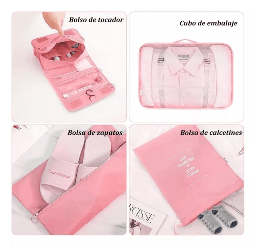 Set Bolsas Organizador De Ropa