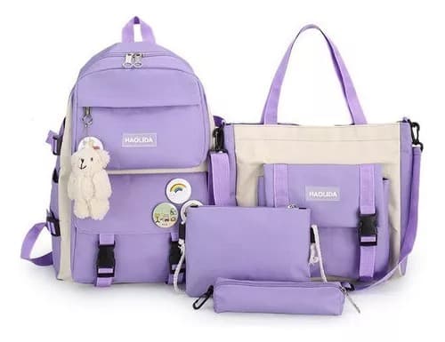 Maleta Morral Bolso 5 Piezas Niños