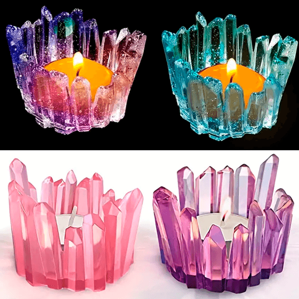 Porta Velas de Resina