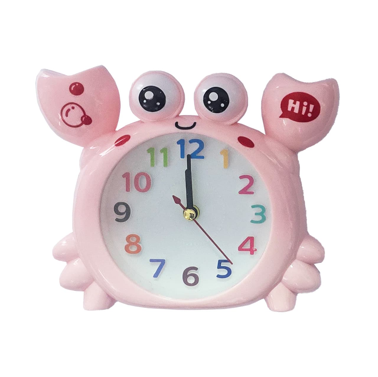Reloj De Mesa Para Niños (a) Cangrejo
