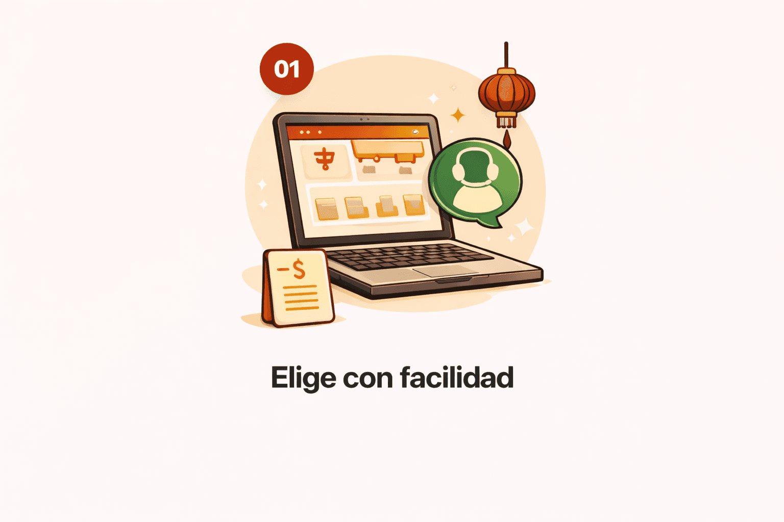 Paso 01: Elige rápido