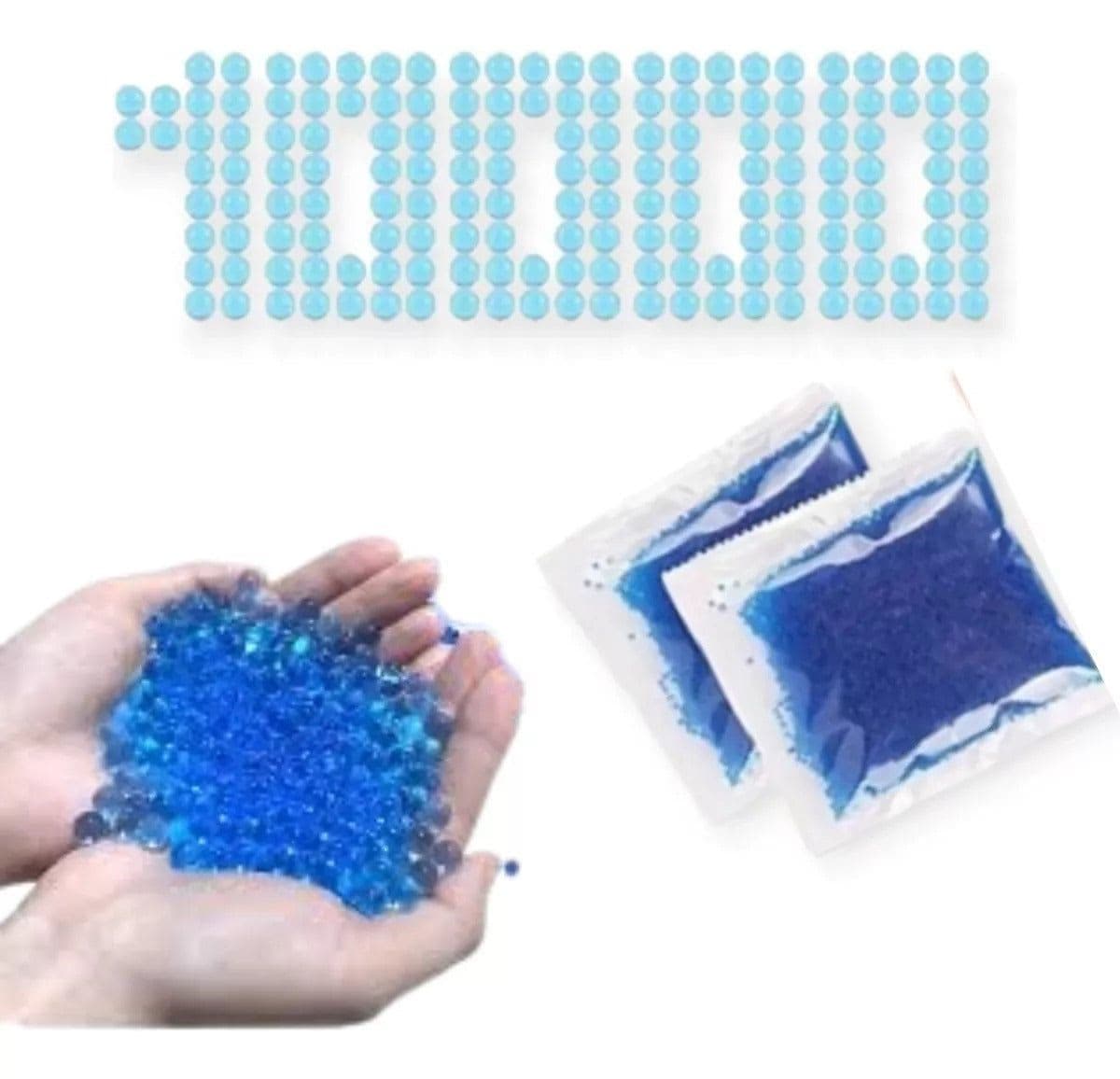 10,000 BOLAS HIDROGEL ORBIS MÁXIMA DIVERSIÓN CON RECARGAS INFINITAS